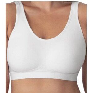 NEW Truekind Daily Comfort Wireless Shaper Bra White Size S Shapermint 10022